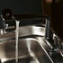 Bazpo 12V Water Faucet with Microswitch | RV Kitchen Faucet Solid Brass (5 BAR) - Black